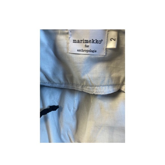 Anthropologie Marimekko Mauste Cotton Sleeveless Dress - Picture 3 of 6